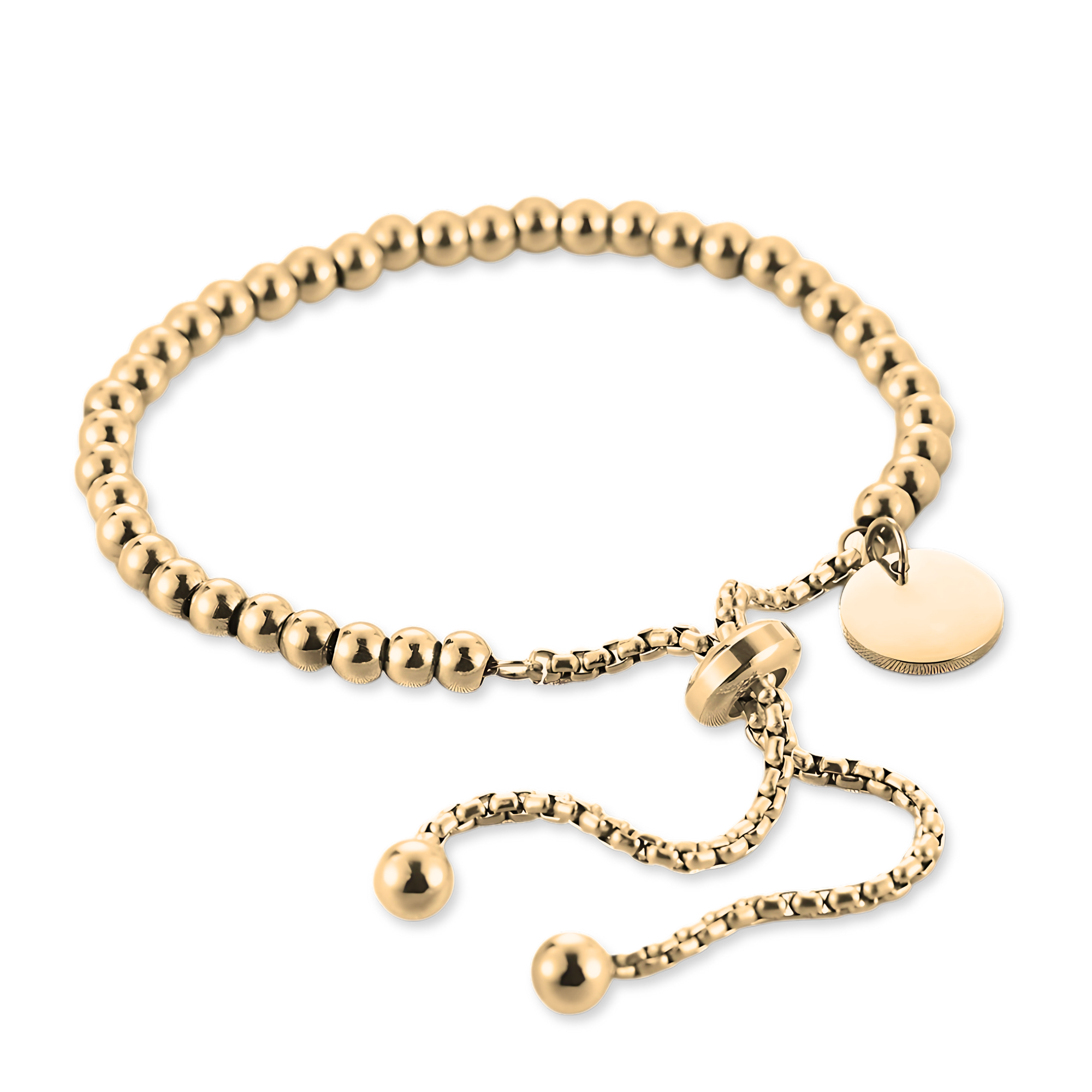 Whisper Beads: Personalised Stainless Steel Bracelet