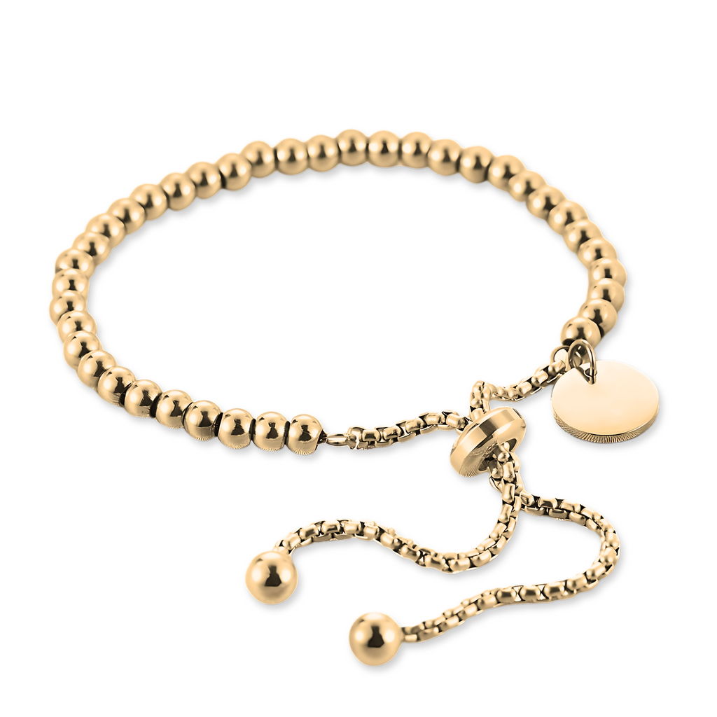 Whisper Beads: Personalised Stainless Steel Bracelet