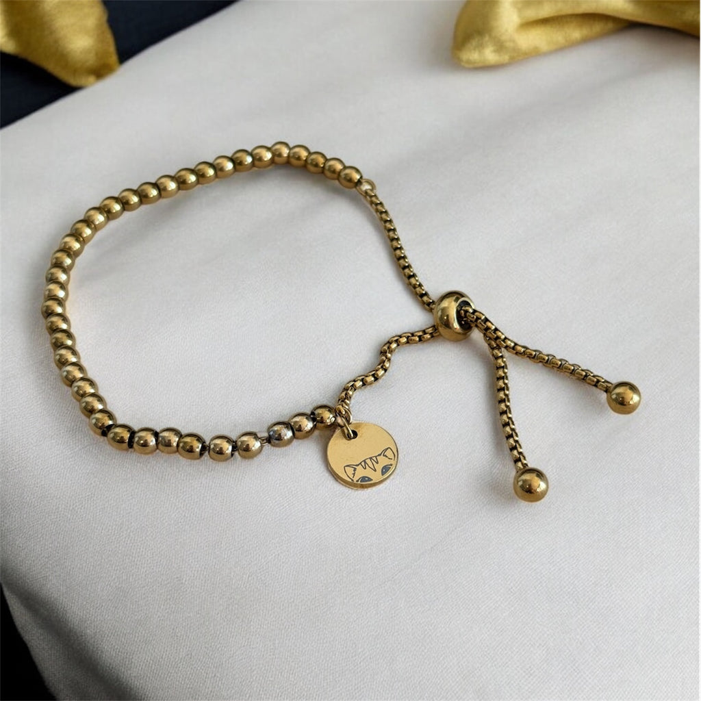 Whisper Beads: Personalised Stainless Steel Bracelet