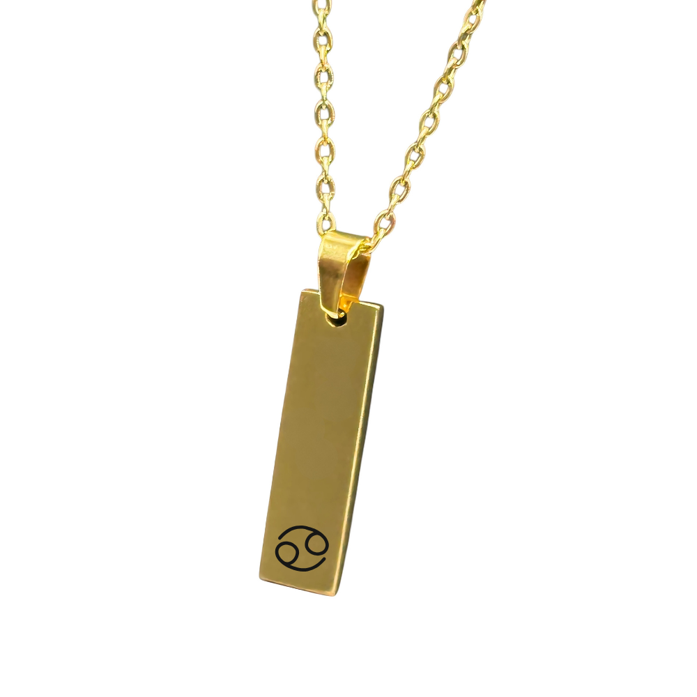 Stainless Steel Rectangle Bar Pendant